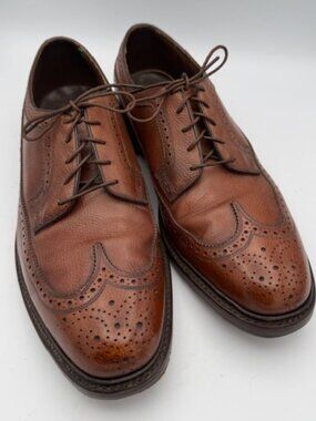 VTG FLORSHEIM #93602 Imperial Wingtip Dress Shoe 10.5D